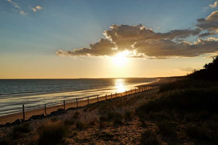 coucher de soleil