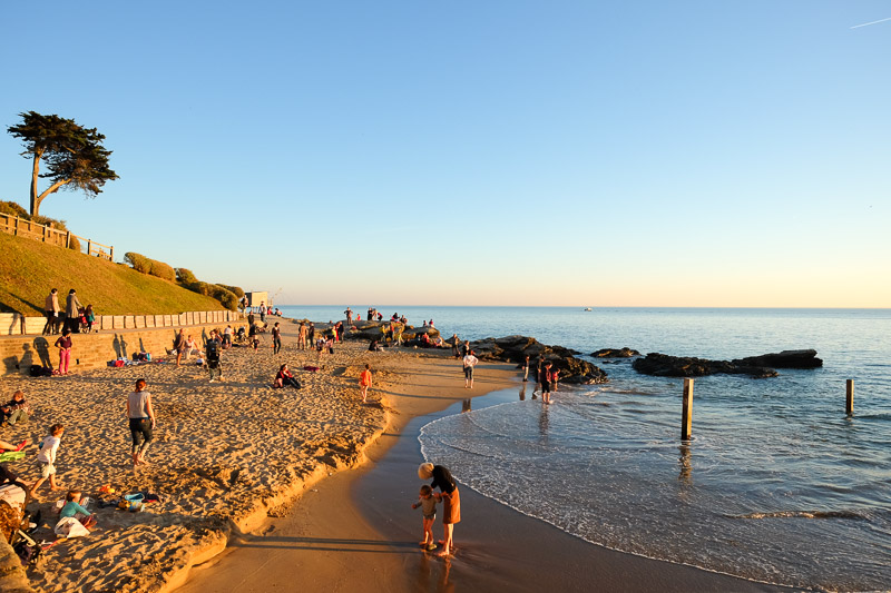 Pornic plage de la source