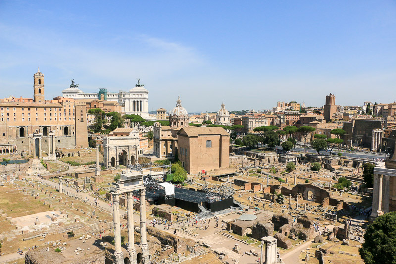 Rome Forum antique