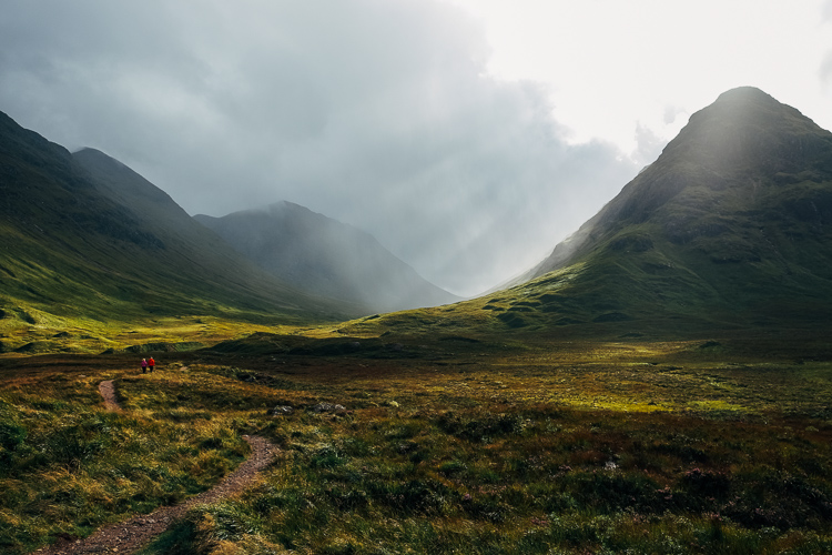 vallée de Glen coe