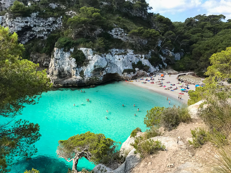 plage de minorque