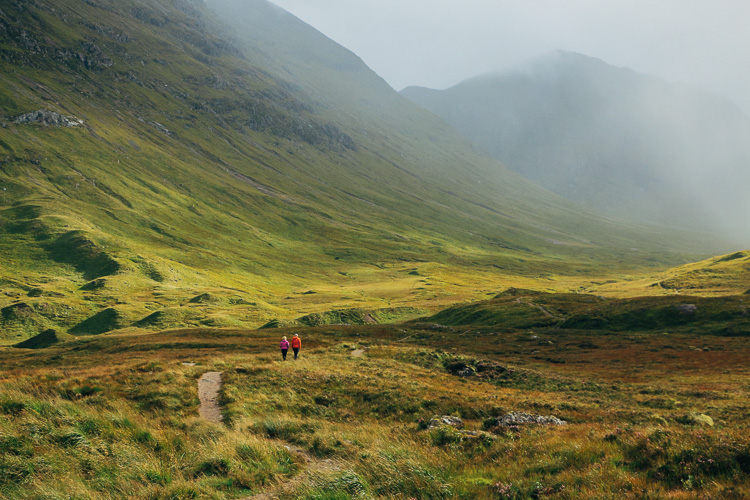 vallée de Glen coe