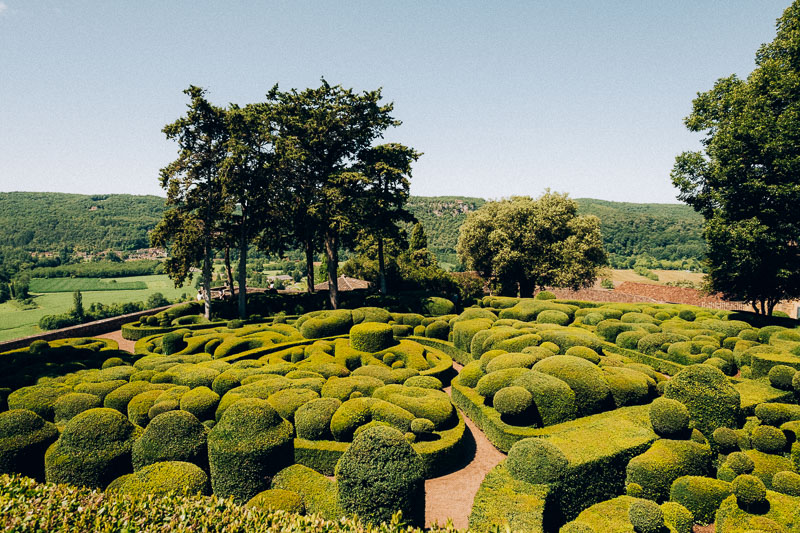 Dordogne Les jardins de Marqueyssac