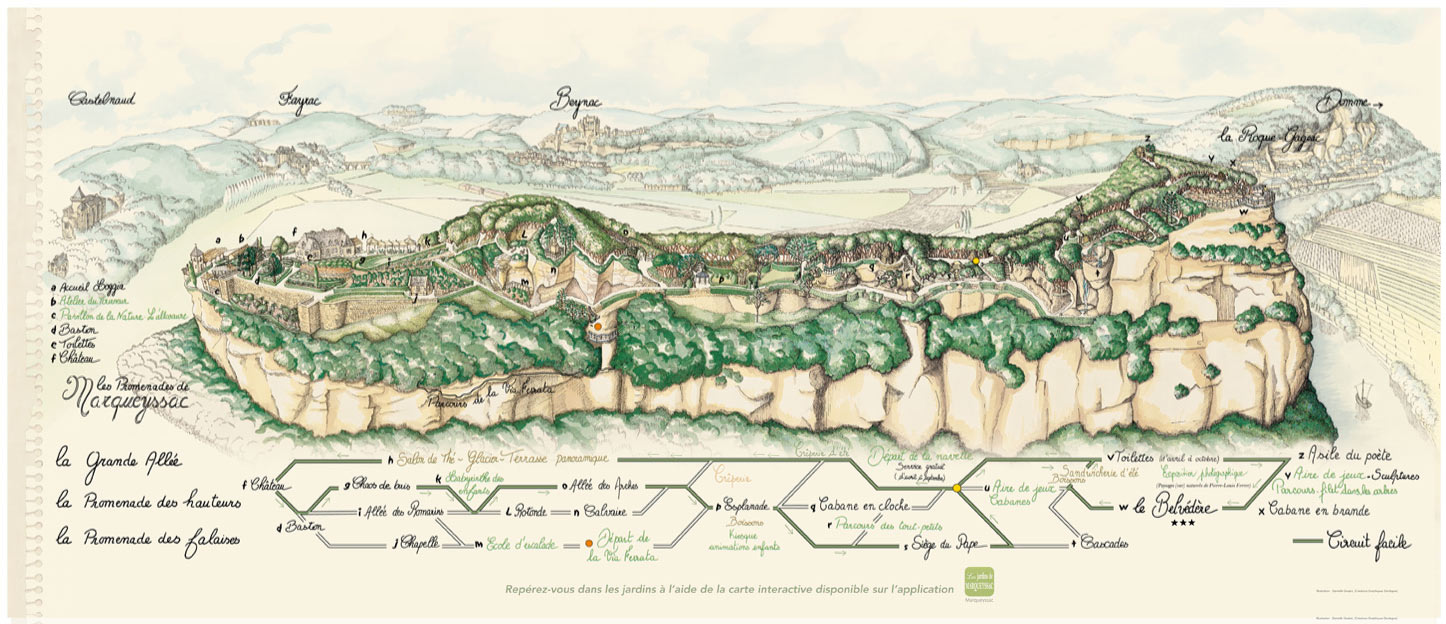 Les jardins de Marqueyssac