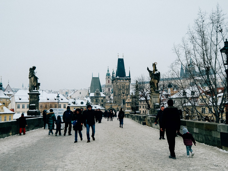 Le Pont Charges Prague